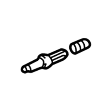 Honda 78150-S84-A03 Knob, Trip