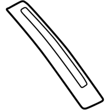 BMW 51-34-7-041-435 Cover, Column C, Door, Rear Left