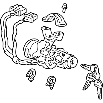 Honda 35100-S01-A01 Lock Assy., Steering