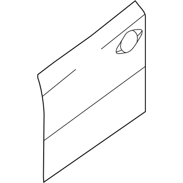 Nissan 80153-3KA0A Panel-Front Door Outer LH