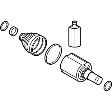 Kia 495R3M7200 Joint Kit-Fr Axle Di