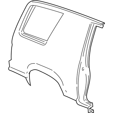 Ford F5TZ9827841A Quarter Panel