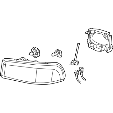 GM 15218078 Capsule/Headlamp/Fog Lamp Headlamp