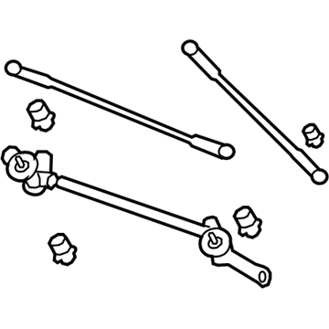 Infiniti 28840-1BA0A Link Assy-Wiper