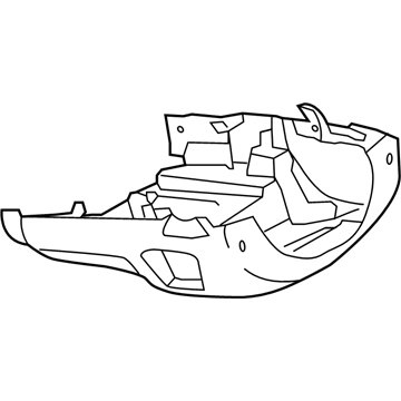 BMW 51-45-9-396-453 Trim Panel, Steering Column, Bottom