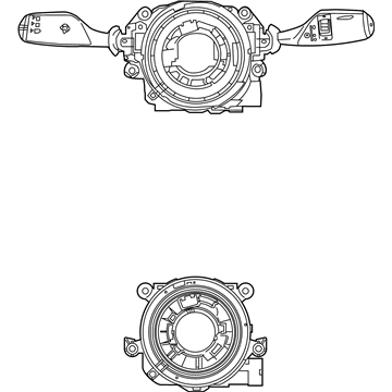 BMW 61-31-9-436-667 Switch Unit Steering Column