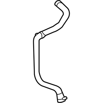 Ford 7H6Z-8075-B Return Hose