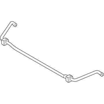 BMW 31-30-6-887-535 Stabilizer Front With Rubber Mounting