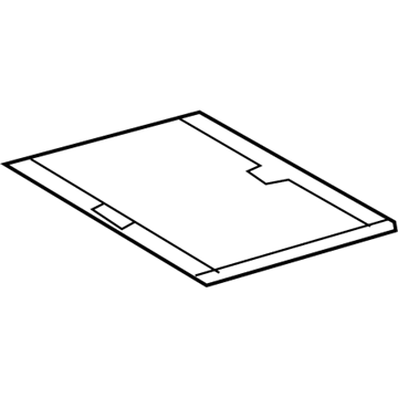 Lexus 63306-50060-A0 Trim Sub-Assy, Sunshade