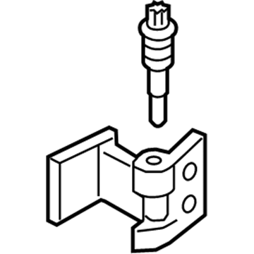 BMW 41-51-7-046-050 Door Hinge, Front Top Left/Bottom Right