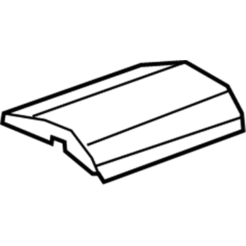 BMW 52-20-7-229-360 Cover, Armrest, Rear Middle