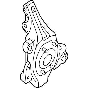 Nissan 40014-5AA1A Knuckle Spindle-RH