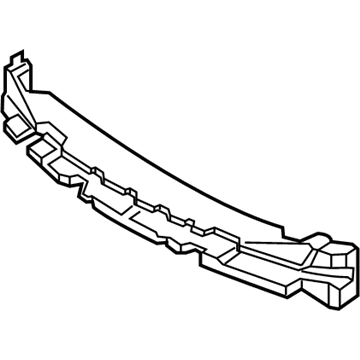 Hyundai 86520-B8BA0 Absorber-Front Bumper Energy