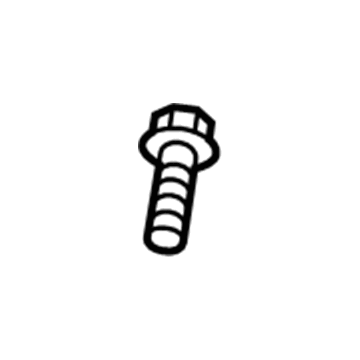 Hyundai 12492-04127-E Tapping Screw-FLANGE Head