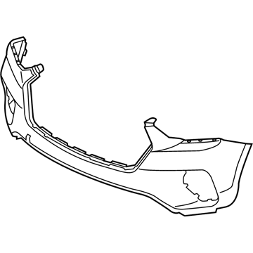 Hyundai 86511-B8AA0 Front Bumper Cover, Upper