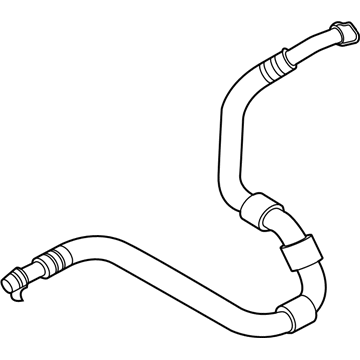 BMW 17-22-8-094-809 ENGINE OIL COOLER PIPE, RETU