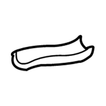Nissan 20520-2Y100 INSULATOR-Heat, Exhaust Tube Center Lower