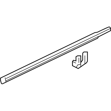 Acura 72450-TZ5-A01 Molding, Left Front Door