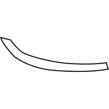 Nissan 62087-6GA0A Moulding-Front Bumper, LH