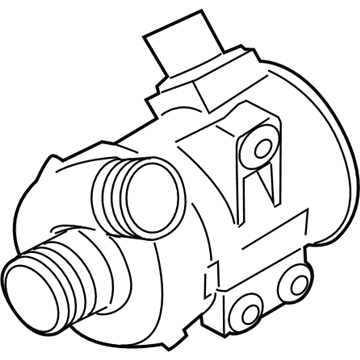 BMW 11-51-7-597-715 Coolant Water Pump