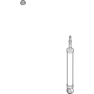 Infiniti E6210-1BN0A ABSORBER Kit - Shock, Rear