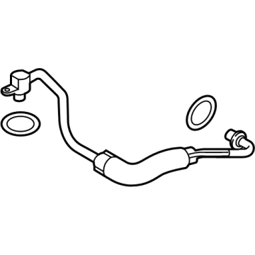 BMW 11-42-8-629-969 OIL SUPPLY LINE