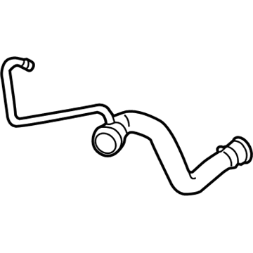 BMW 17-12-8-611-672 Lower Coolant Hose