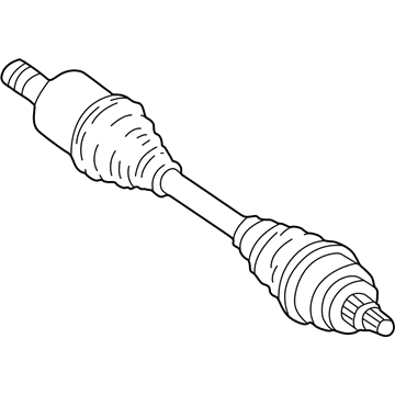 GM 88955448 Front Wheel Drive Shaft Kit