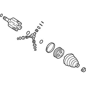 GM 26039297 JOINT KIT, Front Wheel Drive Axle