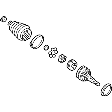 GM 26059844 Joint Kit, Front Wheel Drive Shaft Cv