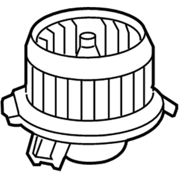 Lexus 87103-0E040 Motor Sub-Assy, Blower W/Fan