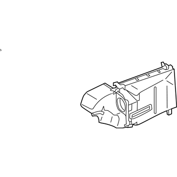 Nissan 16528-9KA0A Air Cleaner Body Assembly