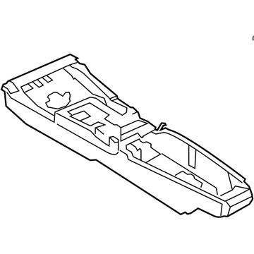 BMW 51-16-8-052-848 MOUNT, CENTER CONSOLE