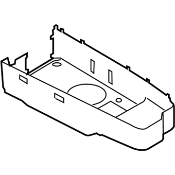 BMW 51-16-9-217-613 Center Console Storing Partition