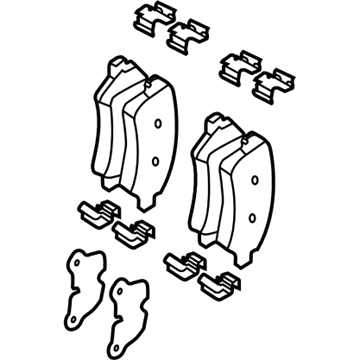 Ford LK4Z-2200-G KIT - BRAKE LINING