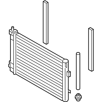 Hyundai 97606-3X000 Condenser Assembly-Cooler