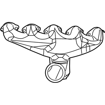 Mopar 5038733AA Exhaust Manifold