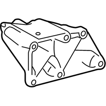 Lexus 12301-38190 Bracket Sub-Assy, Engine Mounting, Front RH