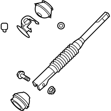 Nissan 48822-EA000 Shaft Assy-Steering Column, Lower