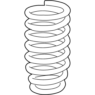 Acura 51406-TY3-A31 Spring, Front L