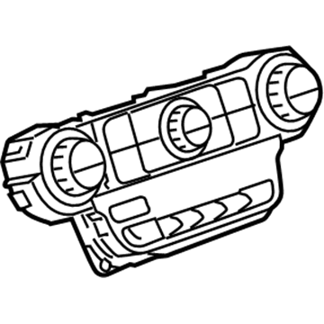 GM 84412941 Dash Control Unit