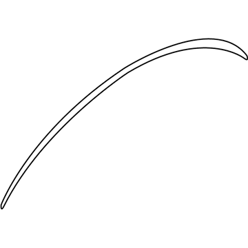 BMW 51-43-7-394-627 Cover, Side Panel, Primed Left