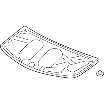 Acura 74141-TX6-A00 Insulator, Hood