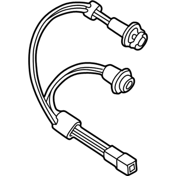 Lexus 81675-33170 Socket & Wire, Back-Up Lamp