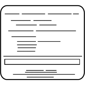 Nissan 990A2-9PF0A Label-Parts Content
