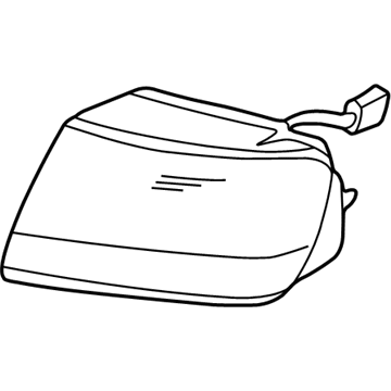 Mopar 5012685AA RETAINER-HEADLAMP RECEPTICAL