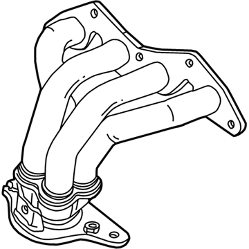 Honda 18100-PLR-000 Manifold Assembly, Exhuast