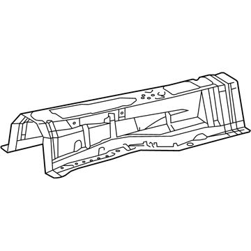 Lexus 58113-53040 Panel, Front Floor, Center