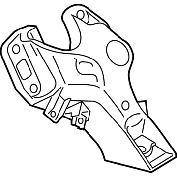 BMW 22-11-6-882-033 Engine Mount Bracket Left