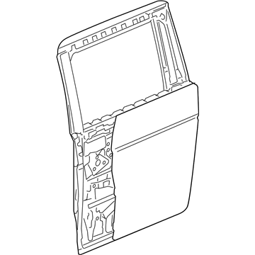 Honda 67550-SHJ-A90ZZ Panel, L. Slide Door (DOT)